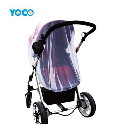 China Folded Baby Stroller Mosquito Net Full Cover Breathable Encryption Summer Travel And Outdoor for sale