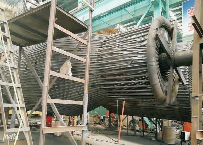 China Steel Single High Efficiency Cyclone Dust Collector , Industrial Cyclone Dust Collector for sale