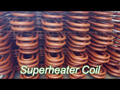 carbon steel sa192 superheater coil argon arc welding 100% pt
