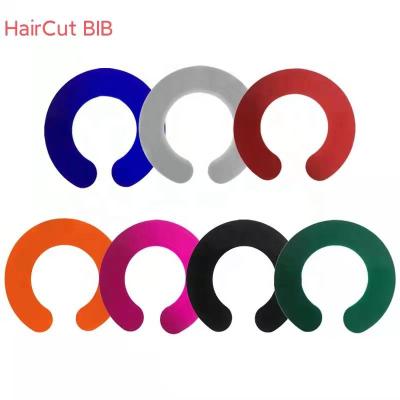 China 2021 Wholesale 2021 Haircut Cap Factory New Waterproof Haircut Cape Hair Shawl Beauty Salon Hair Cutting Bib Shawls Unbreakable Shawls for sale