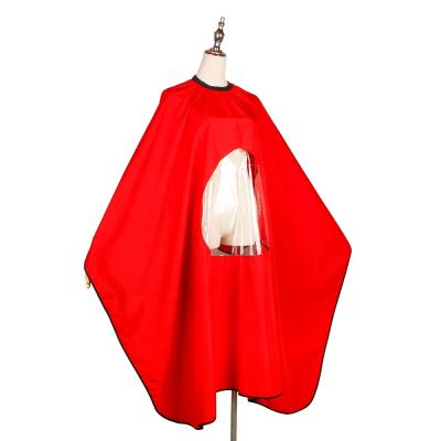 China Window Waterproof Hot Playable Mobile Phone PVC Non-stick Salon Sale Hair Cutting Cape for sale