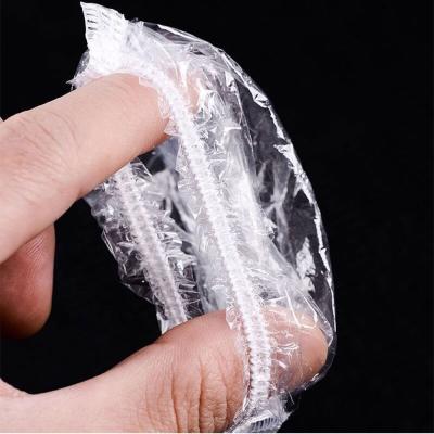 China Disposable Plastic Salon Beaty Ear Protector Cover Salon Hairdressing Dye Hair Dye Ear Shower Cap for sale