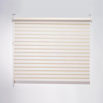 China Waterproof Waterproof Day And Night Shade Indoor Window Blinds Manual Blinds Shade Double Roller Blinds for sale