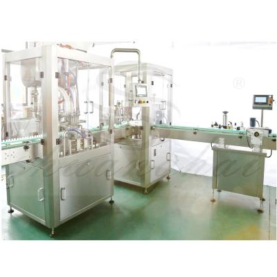 China Factory Wholesale Price Beverage Capping Blocking Machine Printing Machine Glue Stick Solid Capping Filling Machine for sale