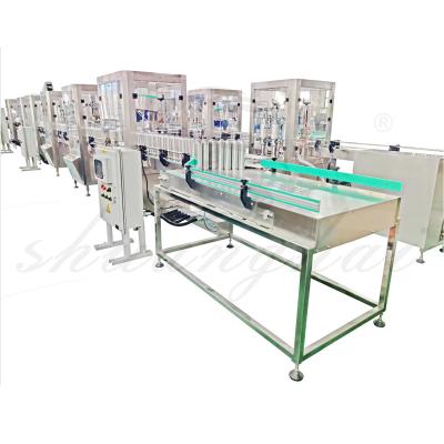 China Food Cheap Modern Aluminum Aerosol Cans Production Line Bov Aerosol Spray Line Compressed Air Aerosol Spray Line for sale