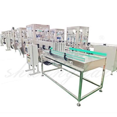 China Cheap Food Wholesale Aerosol Valve Production Line Line Automatic Aerosol Filling Machine Canning Line For Bov Aerosol for sale