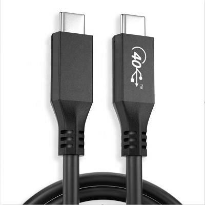 China Mobile Phone ULT-Unite Hot Seller 0.3m-2m USB4 Cable USB-IF Certified Charging Full 40Gbps PD3.0 100W USB Cable for sale