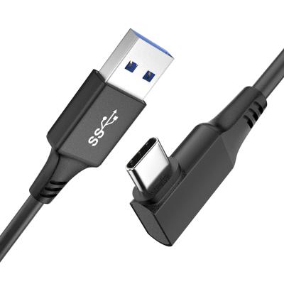 China Up to 5Gbps Data Transfer ULT-Unite Newcomer 3m/4.5m/5m 90 Degree USB 3.0 Right Angle Type A to C VR Cable for Oculus Search 2 for sale