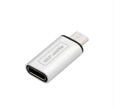 China Mobile Phone ULT-Unite Hot Selling Micro USB Male To USB Type C OTG Female Converter for sale