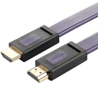 China Goog Quality COMPUTER Flat HDMI To HDMI Cable 4K For HDTV Projector for sale