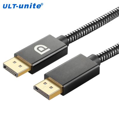 China Multimedia ULT-Unite New Arrival 2m 3m 8m 10m DisplayPort To DisplayPort 1.4 Cable For Gaming Monitor for sale