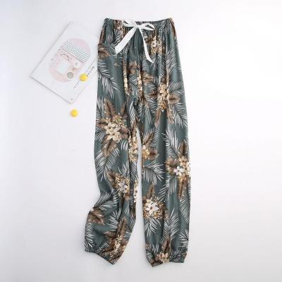 China Wholesale Breathable Plus Size Women Breathable Bottoms Loose Pants For Ladies for sale