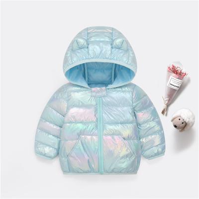 China High Quality Warm Breathable Winter Quilted Kids Outdoor Stripper Down Jacket Coat Children for sale