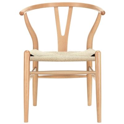 China Sponge Morden High Resilient Style Hall Home Office Wishbone Chair for sale