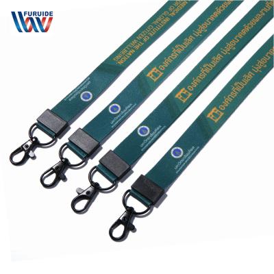 China Factory Price Polyester Personalized Gifts Sublimation Printed Branded Neck Polyester Customized Lanyards for sale