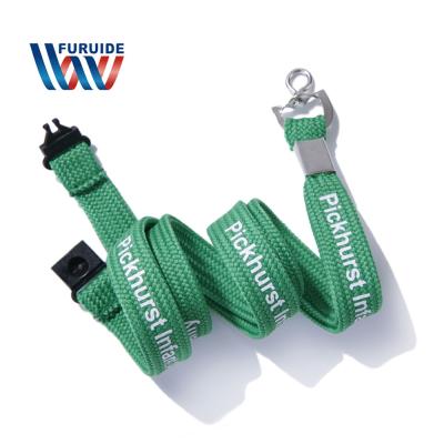 China Hot Promotional ID Card Slae Tube Lanyard and Tubular Phone Holder Neck Strap for sale