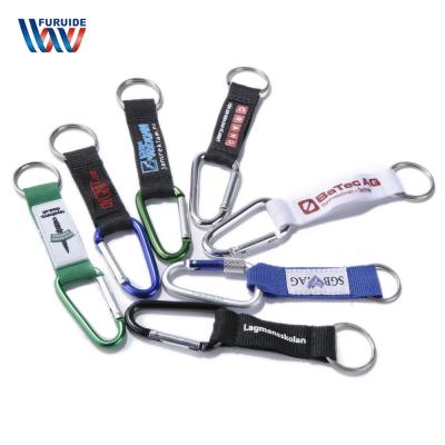 China ID Card 2021 Wholesales Custom Carabiner Strong Short Lanyard for sale