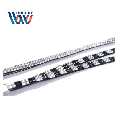 China Promotional Polyester Diamond Lanyard for sale