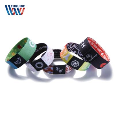 China Good Quality China Custom Promotional Gift Stylish Elastic Wristband for sale