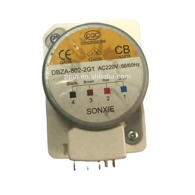 China High quality household refrigerator spare parts defrost timer DBZA-802-2G1 defrost timer for refrigerator for sale