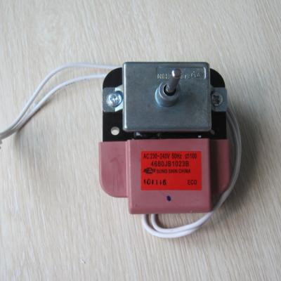 China Blow of cold air in the refrigerator. original pole fan shin shaded induction motor 4680JB1023B condensate fan motor for Samsung for sale