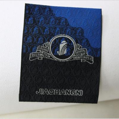 China Sustainable Custom Soft Neck Woven Clothing Labels T-Shirt Labels Cut Label Dresses for sale