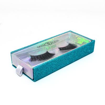 China Luxury Recycled Materials Eyelash Drawer Box For 3d Eyelash for sale