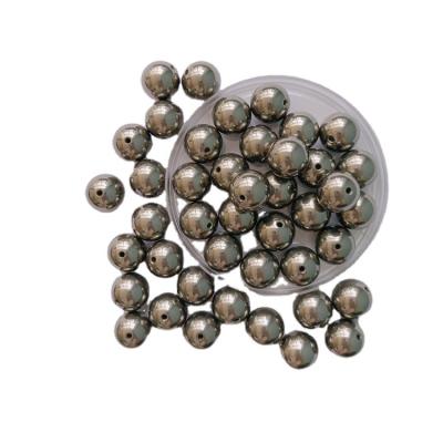 China High Strength Grade 5 Ti6Al4V Titanium Beads Titanium Balls For Body Jewelry for sale