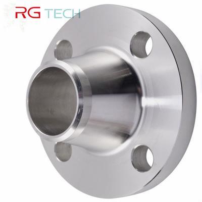 China EN10204.3.1 ANSI B16.5 Titanium Grade 2 WN RF Neck Weld Flange for sale