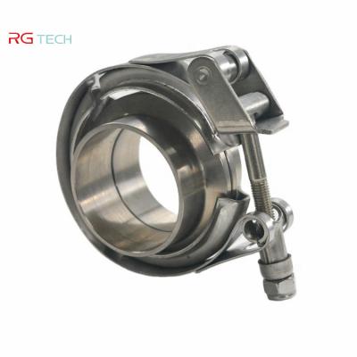 China Titanium Half Flange EXHAUST Stainless Steel Half And V Band Flanges for sale