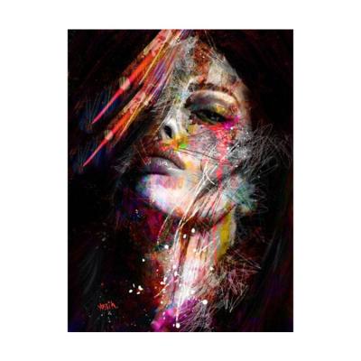 China CLASSIC Abstract Art Graffiti Character Painting Beautiful Woman Painting By Numbers For Adults, Oil Painting By Numbers for sale