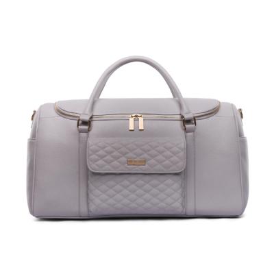 China Fashion design new custom hand made duffel bag leather duffle travel luggage bags for sale