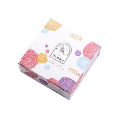 China Recyclable High Quality Multicolor Window Dessert Snack Package Packing Paper Box for sale