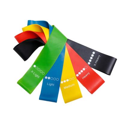 China Wholesale Fitness Band Equipment Fitness Resistance Bands Yoga Exercise Leg Workout Latex Resistance Bands Set for sale