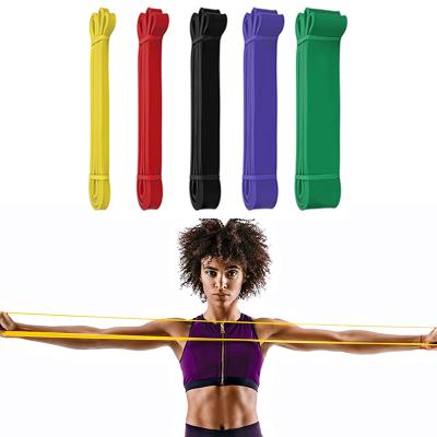 China Exercise Pull Up Assist Elastic Band Yoga Stretching Resistance Fitness Bands for Women Workout Hip Exercise Legs Training for sale