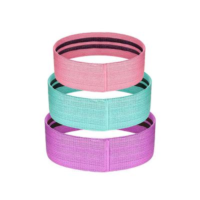 Cina Home Different Levels For Fitness Glute Shaping Fabric Hip Bands Cotton Hip Circle Resistance Band in vendita