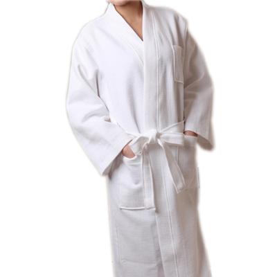 China Star Hotel Cotton Terry Towelling Bath Robe For 100% Breathable Men And Women for sale