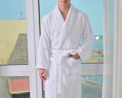 China Breathable Terry Cotton Bath Robe Custom, Floor Length Bathrobe High Quality for sale