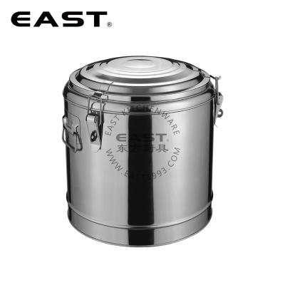 China 105598 Stainless Steel Heat Insulation Rice Barrel Rice Container for sale