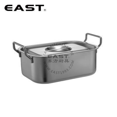 China Sustainable Square Stainless Steel Sauce Barrel Sauce Container for sale