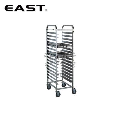 China Knock Down Stainless Steel Hand Trolley Trolley Cart For Mold 113101 for sale