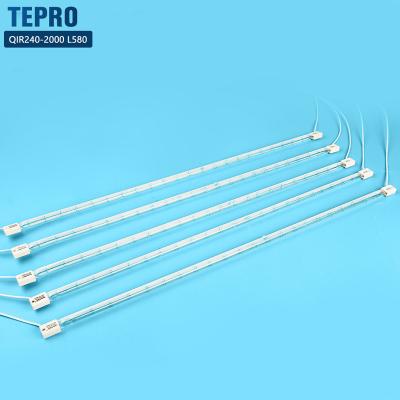 China 120v 240v 130mm 190mm 280mm 290mm Quartz 500W 1000W 2000W Glass Pharmaceutical Infrared Light Infrared Lamps Quartz Lamps Lamp for sale