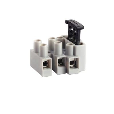 China KREALUX BELEKS FT06 450 Volt 32 Amp 0.5-4 mm2 PA66 Housing Fused Terminal Block For Electrical Wiring FT06-3W/83(A) for sale