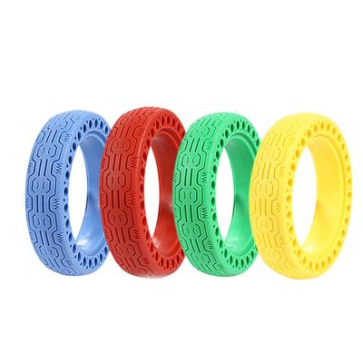 China Explosion-proof colorful scooter treads 8.5inch honeycomb tires wheel for xiaomi m365 electric scooter for sale