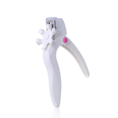 China French Finger Manicure Tools Luxury U Shaped Scissors Ladies Wide Nail Clippers for sale