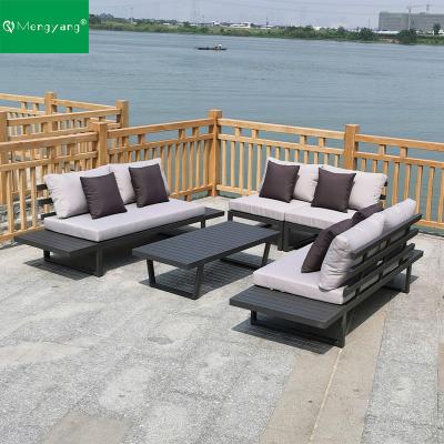 China Modern High End Custom Made Patio Sofa Set Modern Luxury Outdoor Garden Sofa for sale