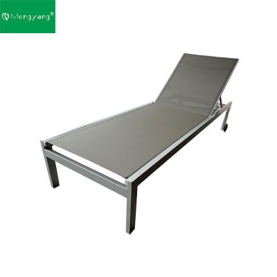 China Modern Best Seller In Europe Outdoor Couch Aluminum Sun Lounger Poolside Chair With Wheels for sale