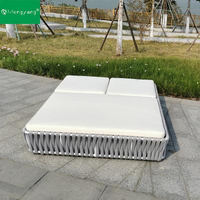 China Modern Hot Selling Aluminum Outdoor Lounges Tank Daysun Bed Folding Bed for sale