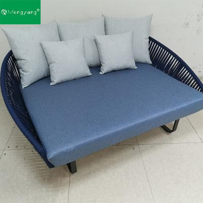 China Modern Outdoor Sun Chair Pool Furniture Rope Patio Hotel Daybed Factory Furniture for sale