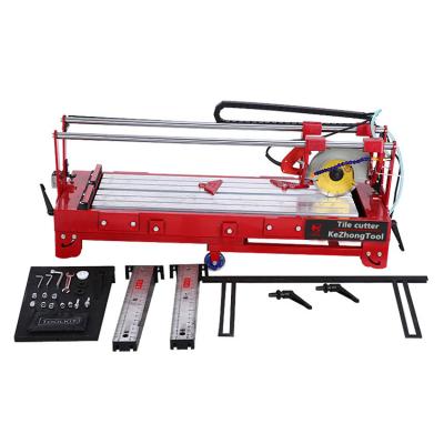 China Stone Saw New Type 2300w 5500rpm Cutting Water Tile Cutter Semi-automatic Cutting Desktop Machine for sale